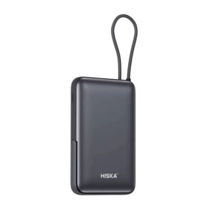 پاوربانک وایرلس هیسکا مدل HP-133PD ظرفیت 10000 میلی آمپر