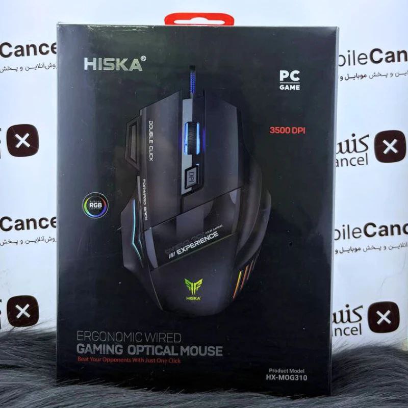 ماوس گیمینگ سیمی هیسکا مدل HX-MOG310 — تصویر ۴