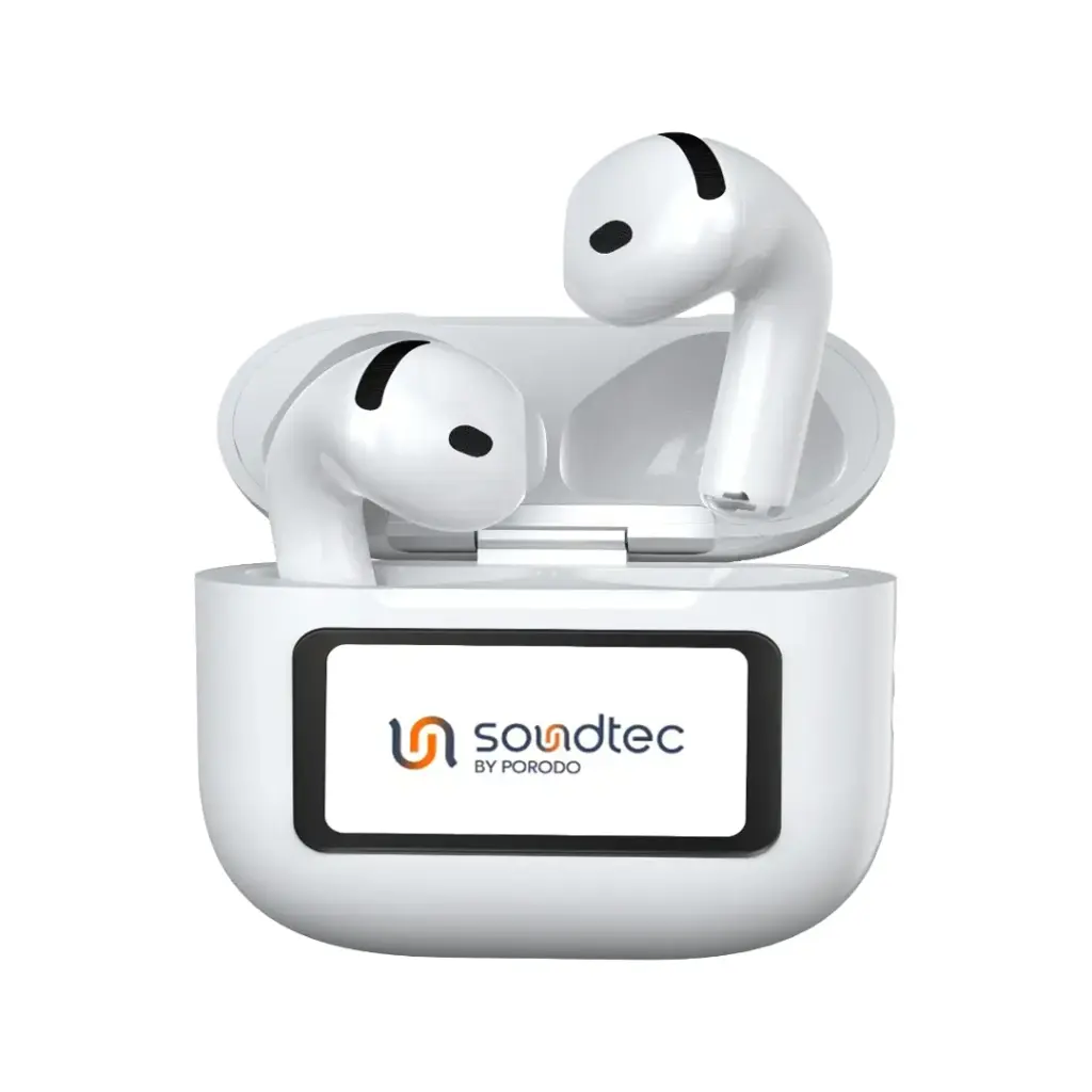 هندزفری بی‌سیم پرودو Soundtec Glimpse ANC مدل PD-STWLEP040-WH