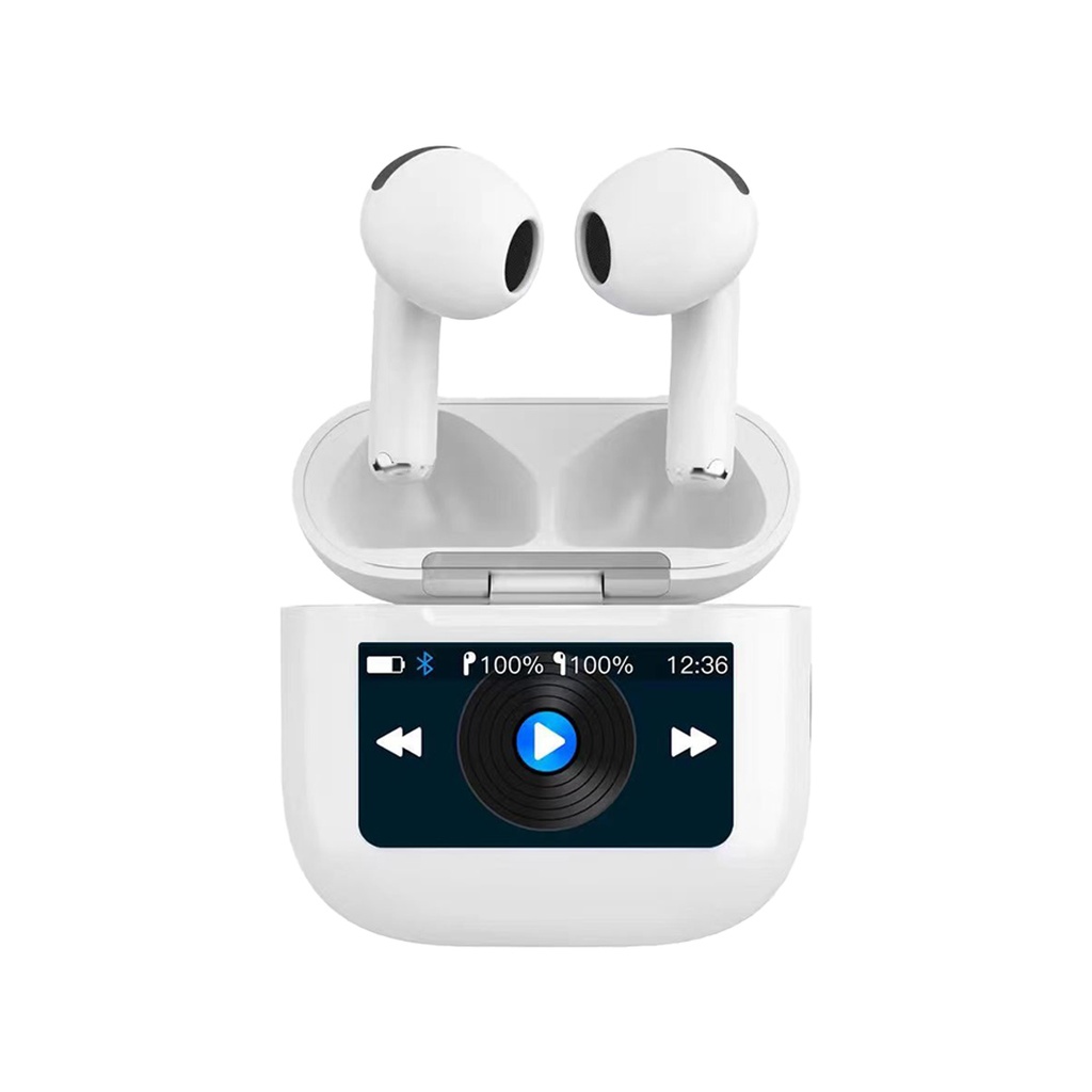 هندزفری بی‌سیم پرودو Soundtec Glimpse با نمایشگر لمسی مدل PD-STWLEP039-WH — تصویر ۲