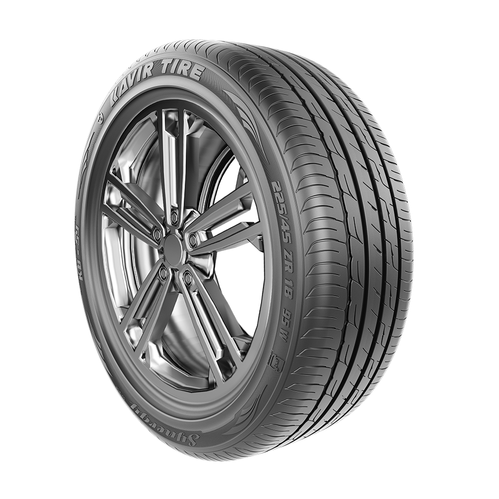 لاستیک کویر تایر سایز 225/45R18 طرح گل KB59 (تولید2025) یک جفت — تصویر ۲