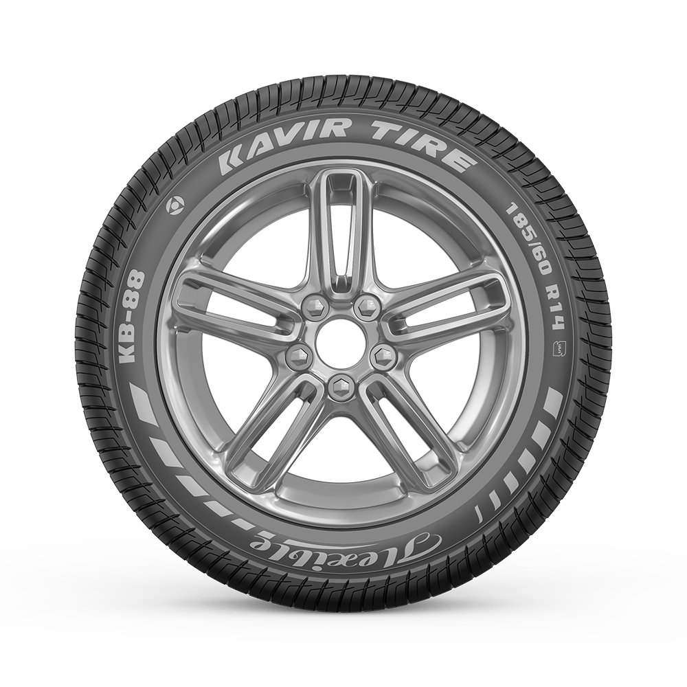 لاستیک کویر تایر سایز 185/60R14 طرح گل KB88 (تولید2025) یک جفت — تصویر ۶