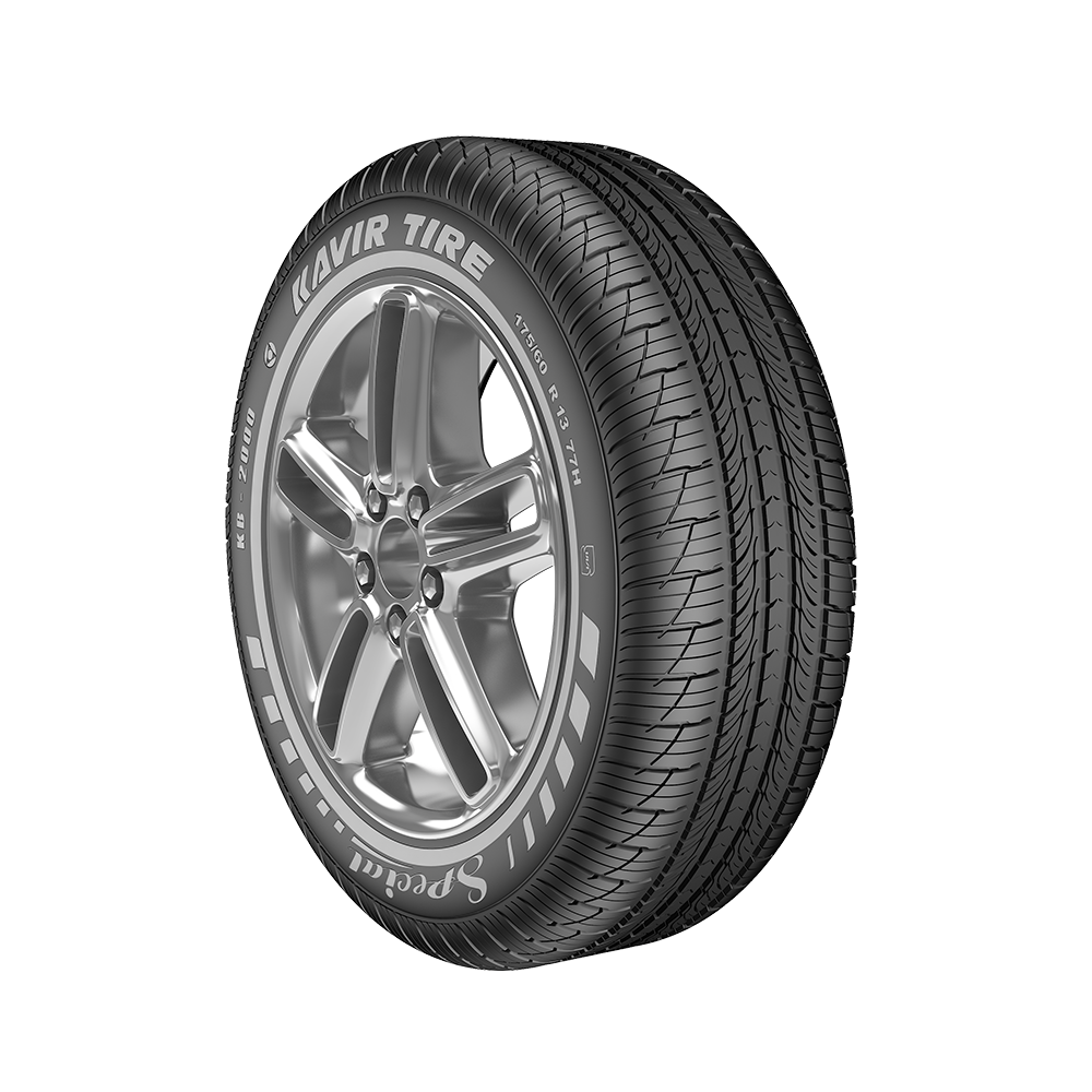 لاستیک کویر تایر سایز 175/60R13 طرح گل KB2000 (تولید2025) یک جفت — تصویر ۲
