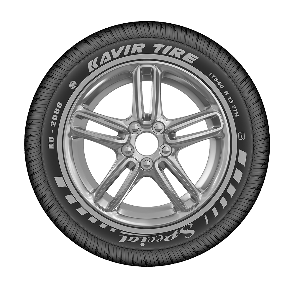 لاستیک کویر تایر سایز 175/60R13 طرح گل KB2000 (تولید2025) یک جفت — تصویر ۳