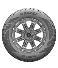 لاستیک بارز سایز 195R14C طرح گل V695 (تولید2025) یک جفت — تصویر ۴