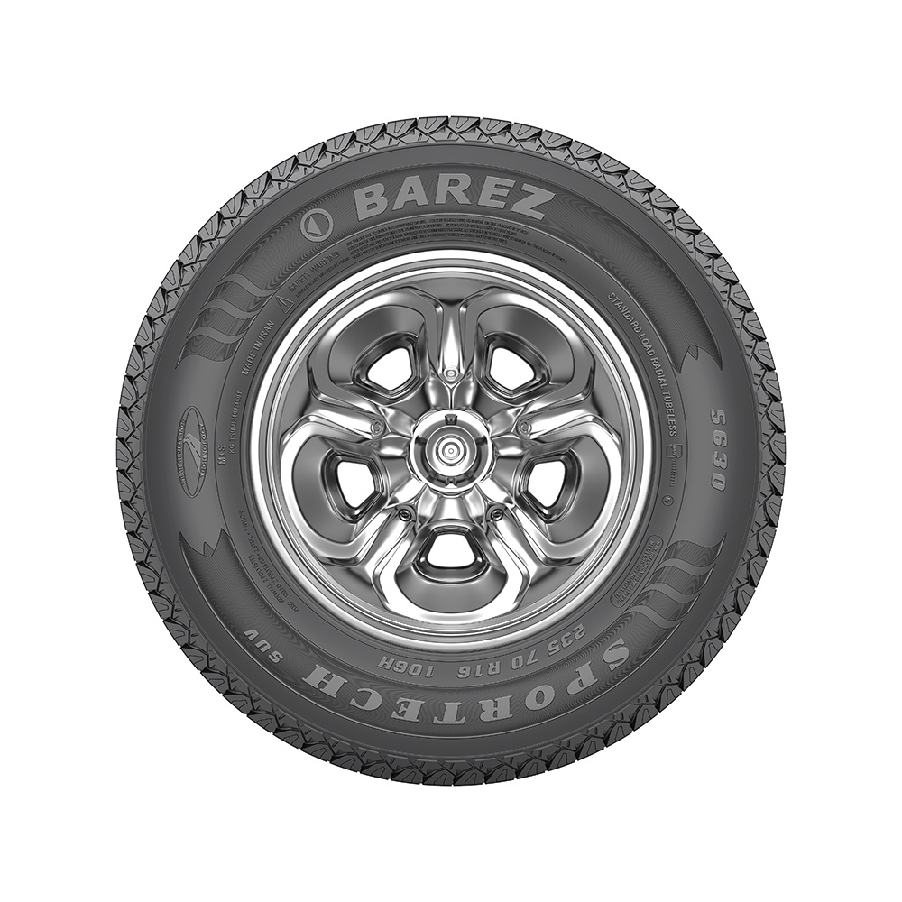 لاستیک بارز سایز 265/65R17 طرح گل S630 (تولید2026) یک جفت — تصویر ۶