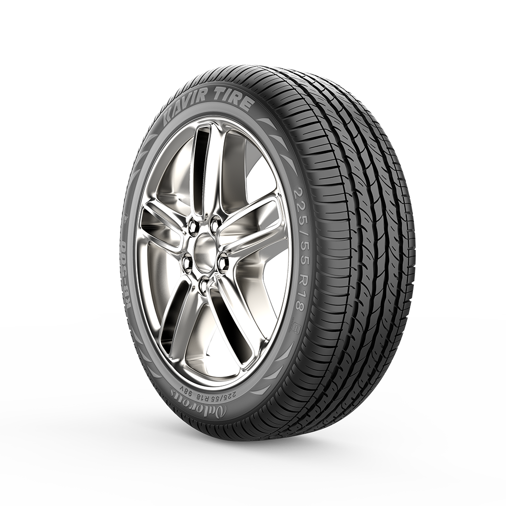 لاستیک کویر تایر سایز 225/55R18 طرح گل KB500 (تولید2026) یک جفت — تصویر ۲