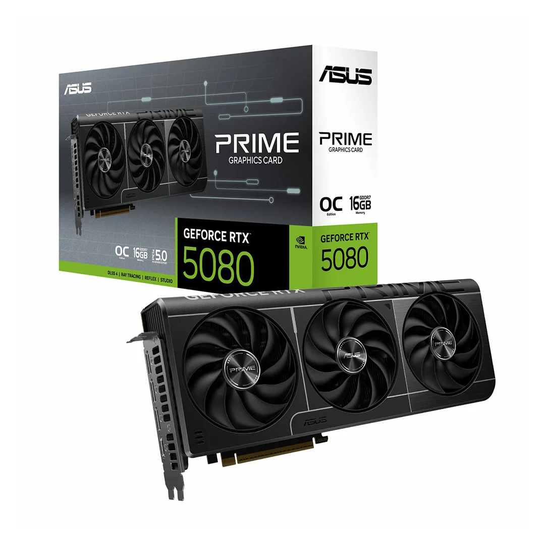 کارت گرافیک ایسوس مدل Prime Geforce RTX 5080 OC 16GB