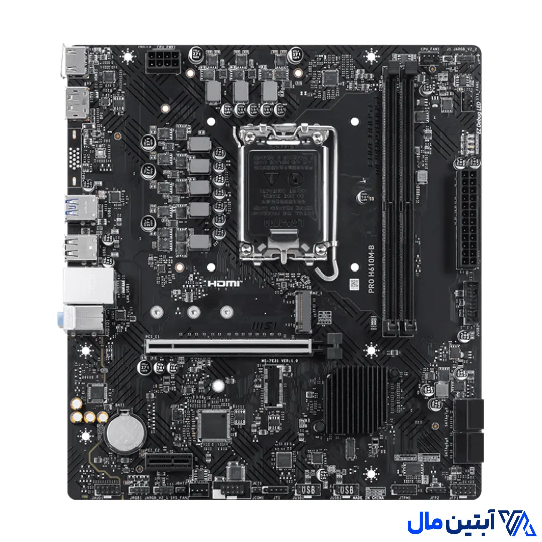 مادربرد ام اس آی MSI Pro H610M-G DDR5 — تصویر ۷