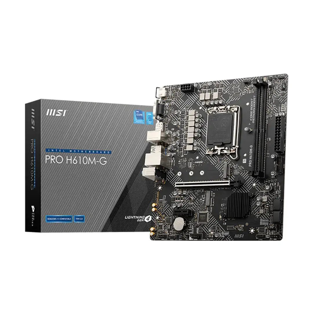 مادربرد ام اس آی MSI Pro H610M-G DDR5
