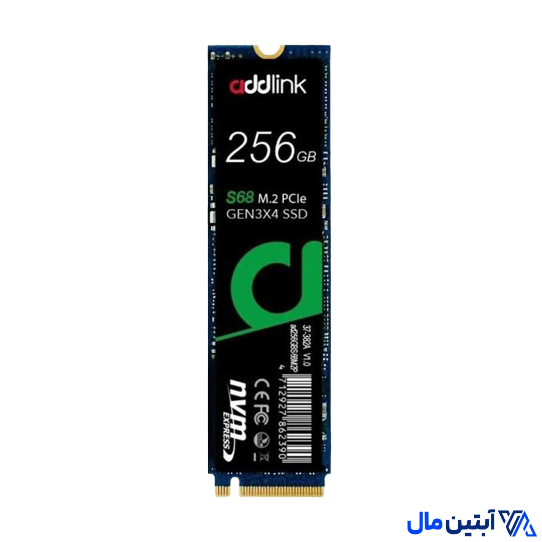 حافظه SSD M.2 اینترنال ادلینک Addlink S68 256GB — تصویر ۳