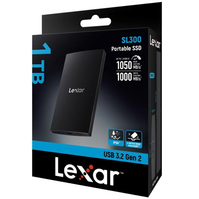 حافظه SSD اکسترنال لکسار Lexar SL300 1TB — تصویر ۴