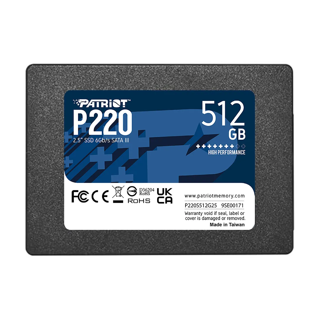 حافظه SSD SATA اینترنال پاتریوت Patriot P220 512GB