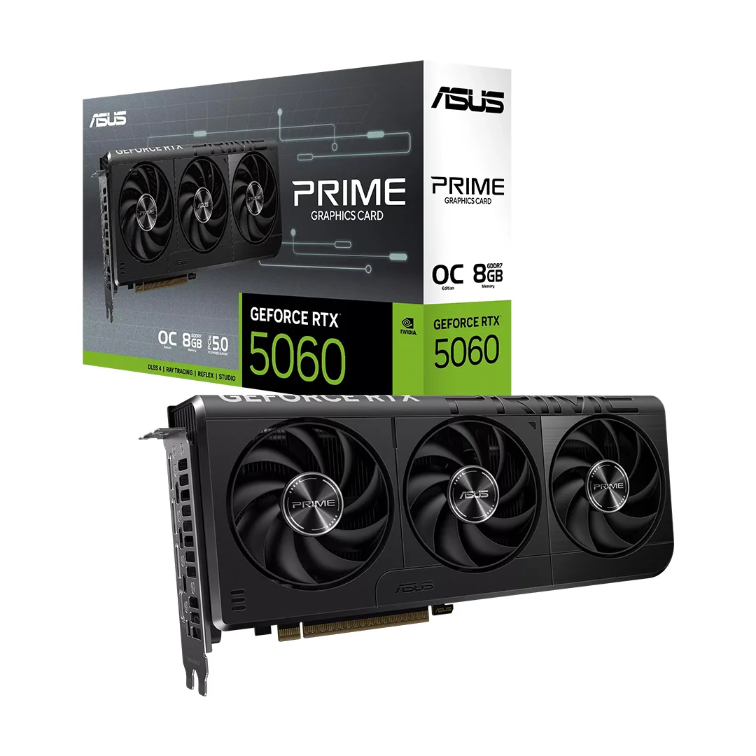 کارت گرافیک ایسوس مدل Prime Geforce RTX 5060 OC 8GB