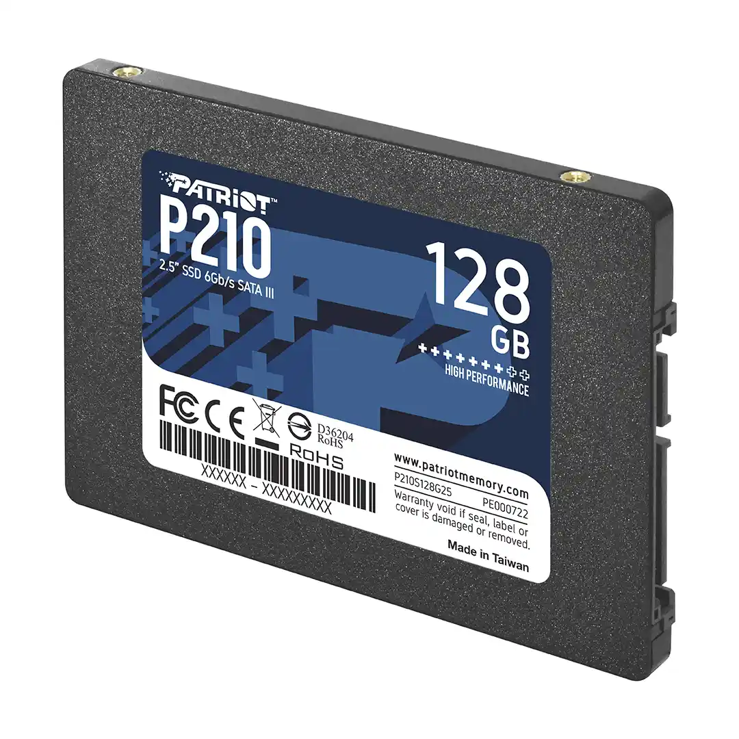 حافظه SSD اینترنال پاتریوت مدل P210 ظرفیت 128 گیگابایت — تصویر ۳