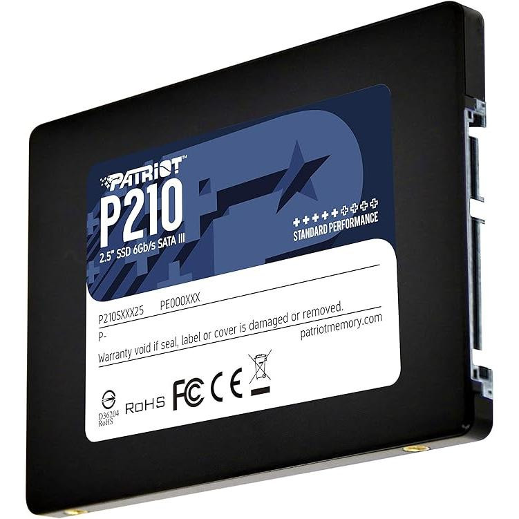 حافظه SSD اینترنال پاتریوت مدل P210 ظرفیت 128 گیگابایت — تصویر ۷
