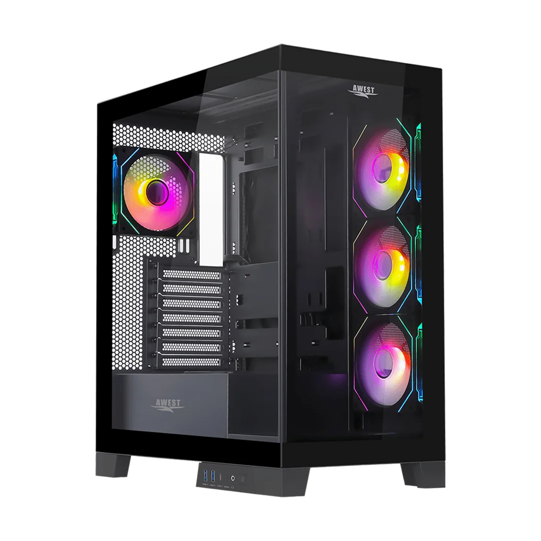 کیس گیمینگ کامپیوتر اوست Awest GT-AQ16-MB