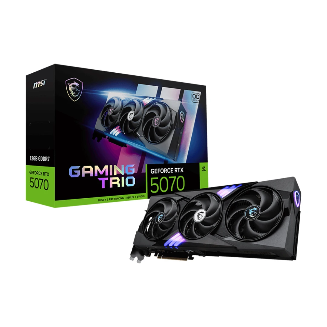 کارت گرافیک ام اس آی MSI RTX 5070 Gaming Trio OC 12GB