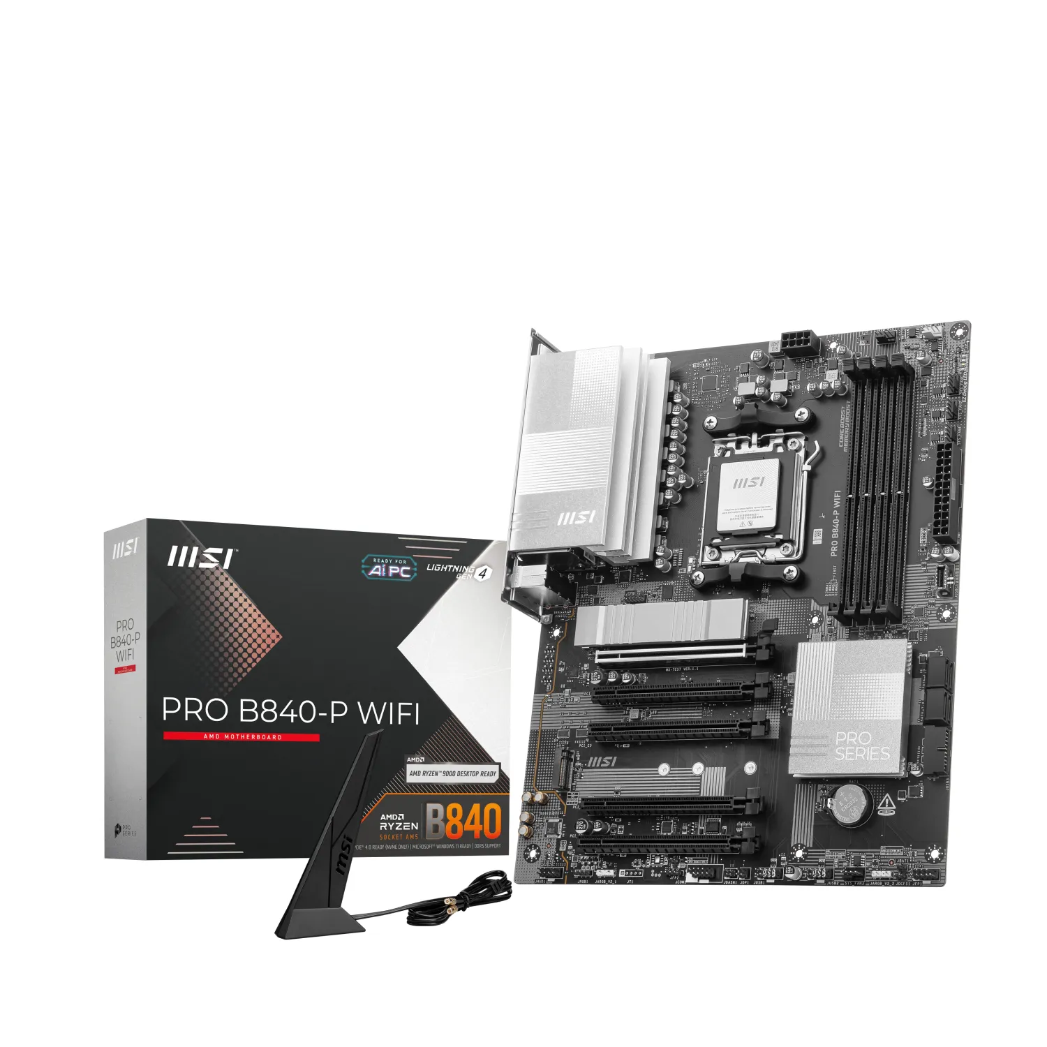 مادربرد ام اس آی MSI PRO B840-P WIFI DDR5 — تصویر ۶