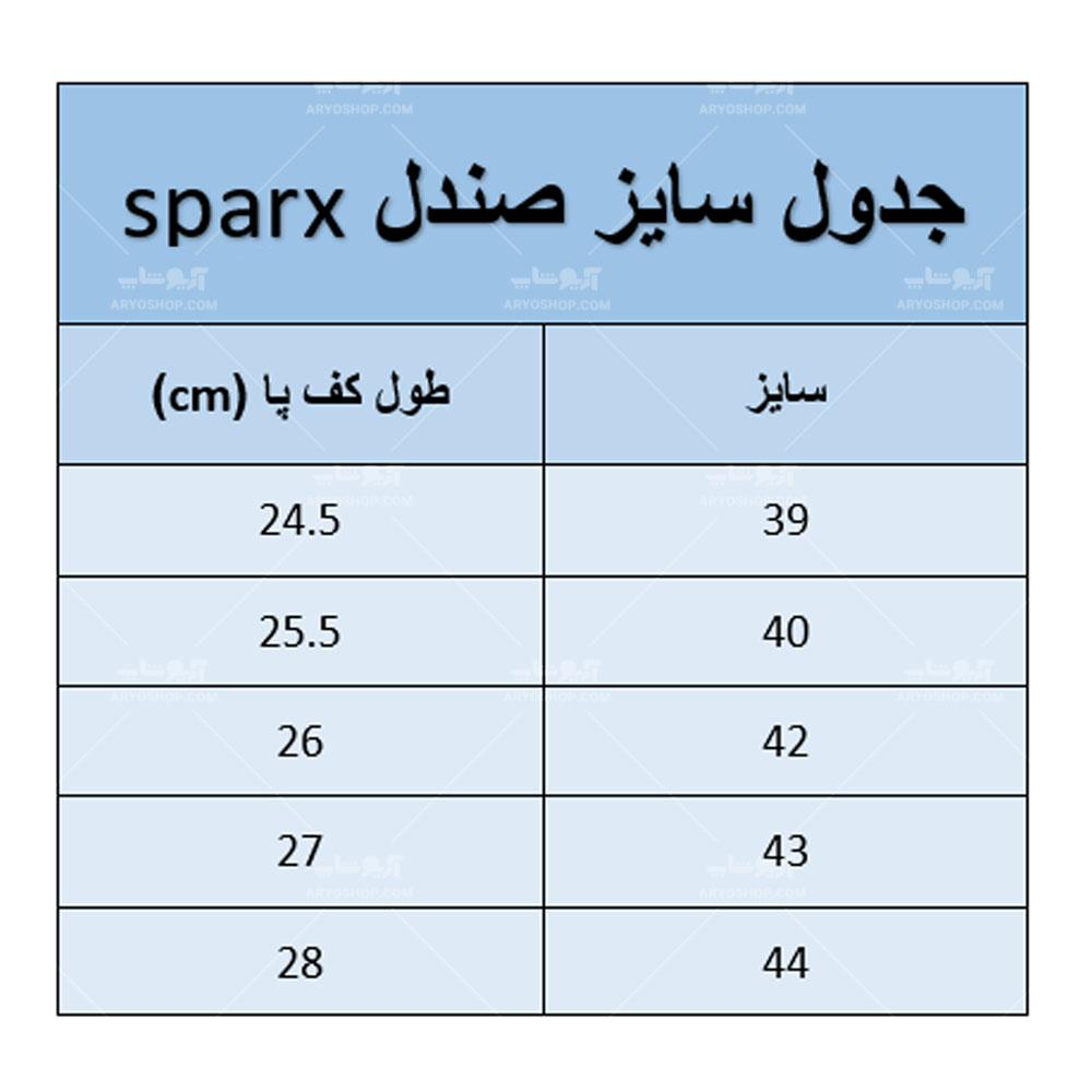 صندل طبی اسپرت اسپارکس Sparx مدل 62299 — تصویر ۳