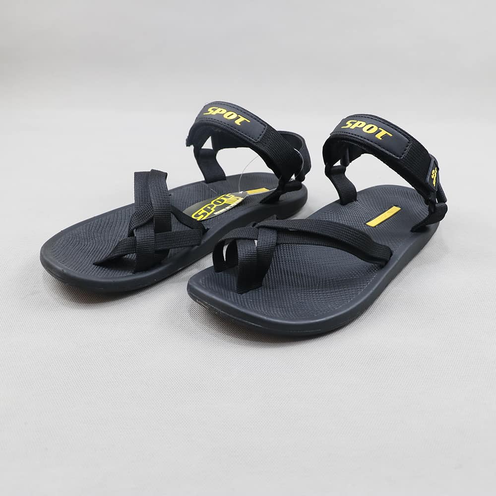 صندل طبیعت گردی طبی مردانه اسپات (spot) مدل SS-182 مشکی — تصویر ۶