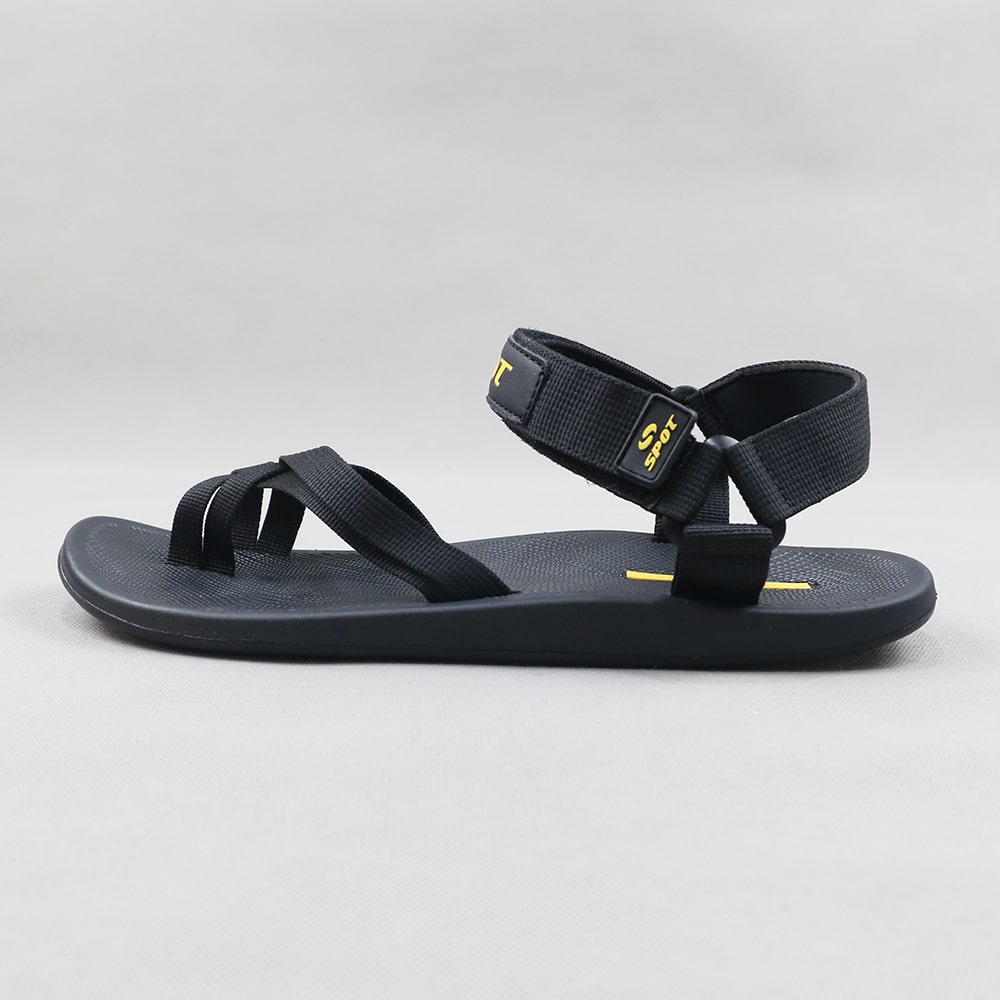 صندل طبیعت گردی طبی مردانه اسپات (spot) مدل SS-182 مشکی — تصویر ۸