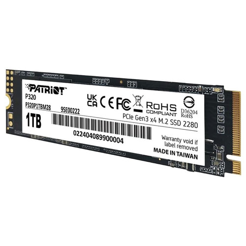 حافظه SSD M.2 اینترنال پاتریوت Patriot P320 1TB — تصویر ۵