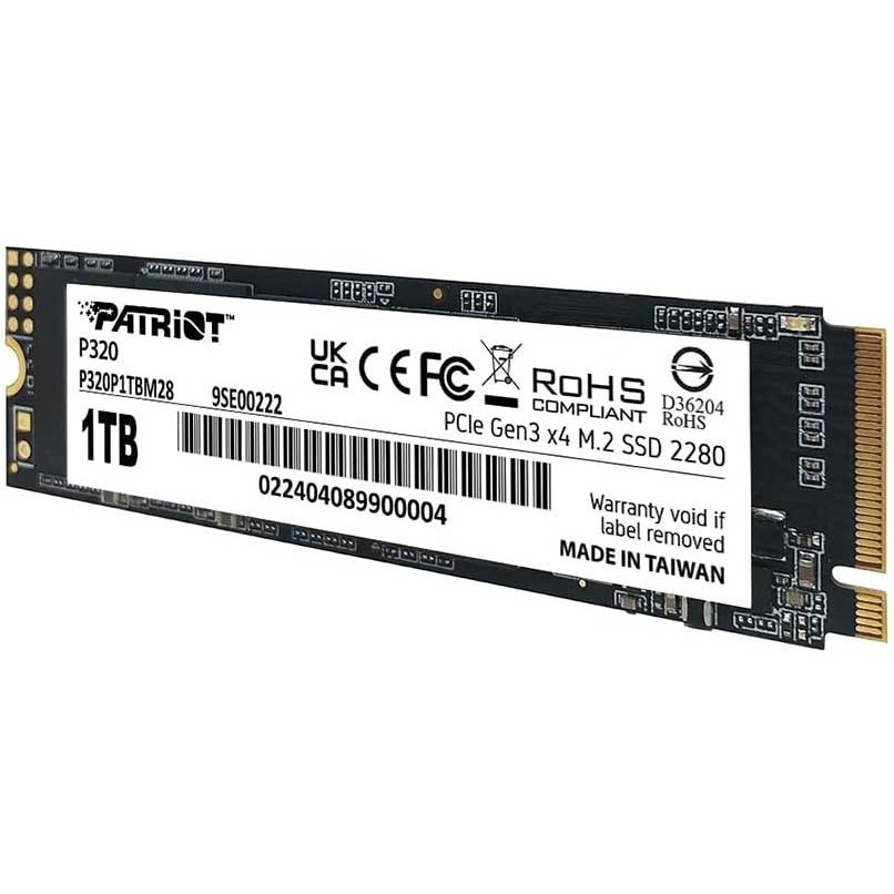 حافظه SSD M.2 اینترنال پاتریوت Patriot P320 1TB — تصویر ۸