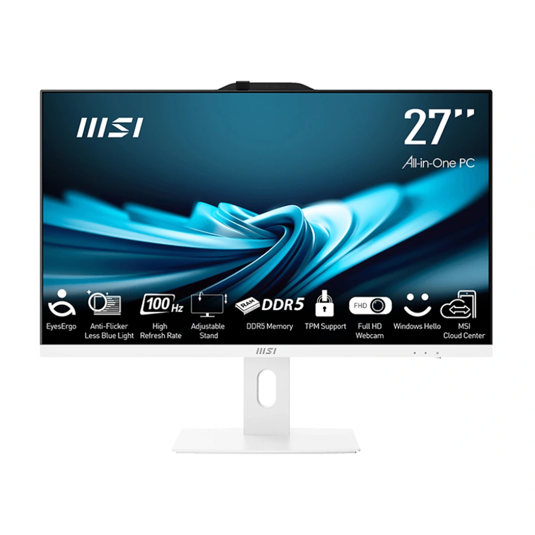 کامپیوتر همه کاره ام اس آی MSI PRO AP272P 14M White i5 14400 16GB 1TB Intel