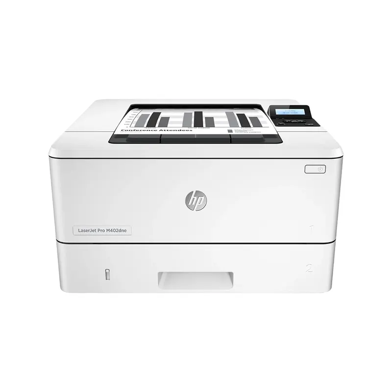 پرینتر اچ پی تک رنگ تک کاره با چاپ لیزری مدل LaserJet Pro M402dne — تصویر ۲