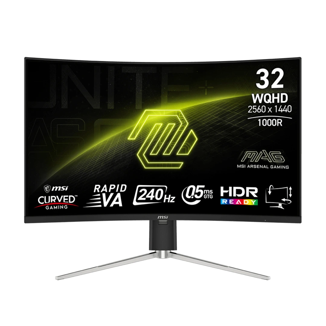 مانیتور 32 اینچ ام اس آی مدل MAG 325CQRXF E2
