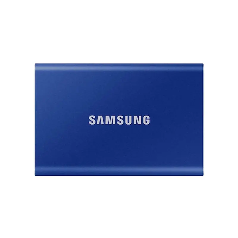 حافظه SSD اکسترنال سامسونگ مدل Samsung T7 آبی ظرفیت 2 ترابایت — تصویر ۲