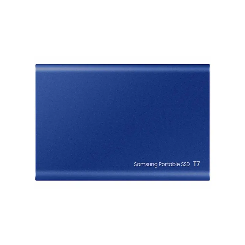 حافظه SSD اکسترنال سامسونگ مدل Samsung T7 آبی ظرفیت 2 ترابایت — تصویر ۳