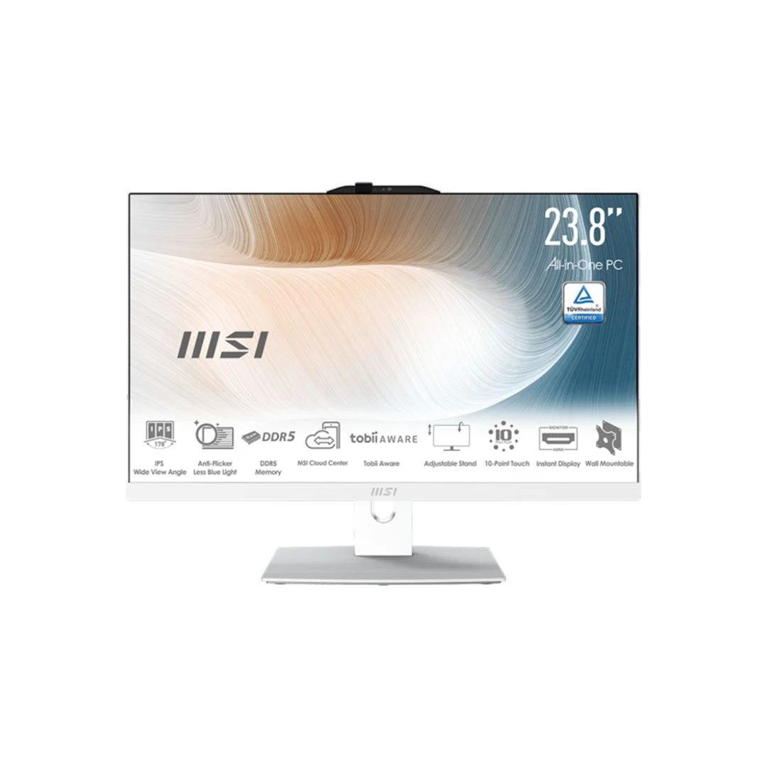 کامپیوتر همه کاره ام اس آی MSI Modern AM242P 1M White Core3 8GB 1TB SSD Intel