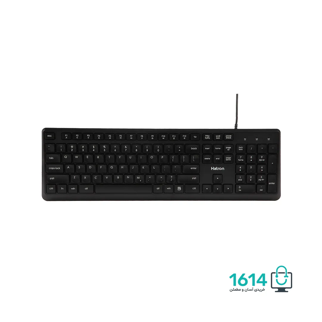موس و کیبورد با سیم هترون HKC215 — تصویر ۸