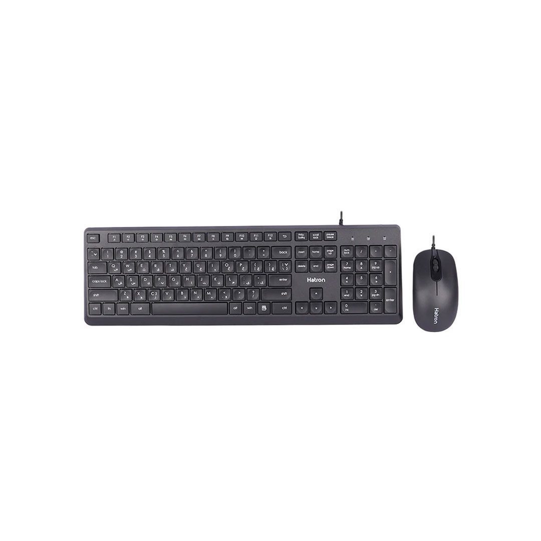 موس و کیبورد با سیم هترون HKC215