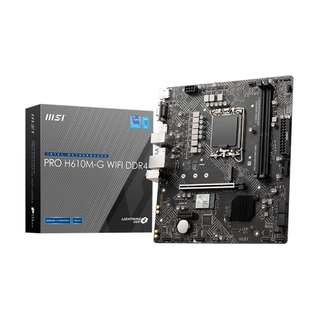 مادربرد ام اس آی MSI PRO H610M-G Wifi DDR4