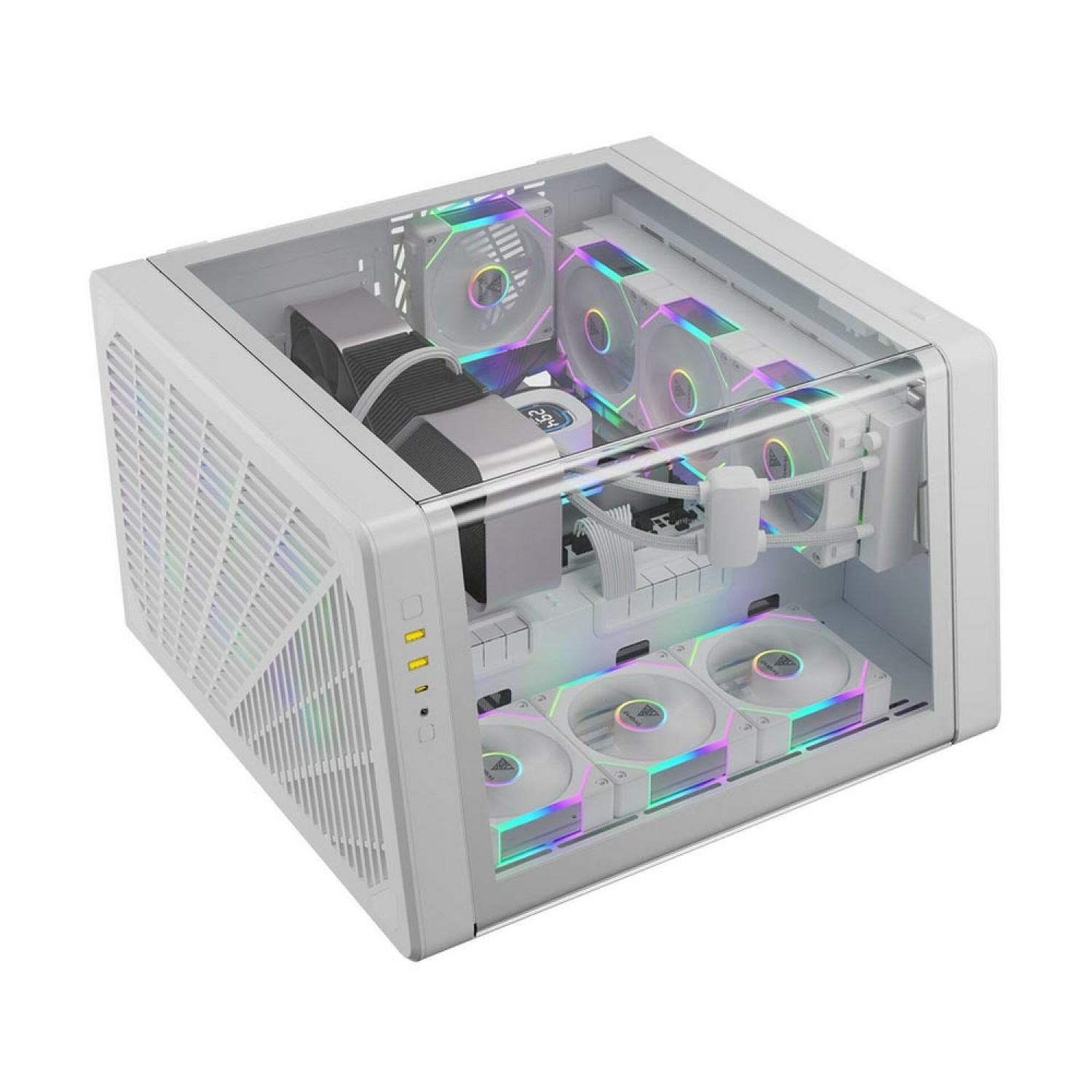 کیس Gamdias Neso P1 Pro – White — تصویر ۴