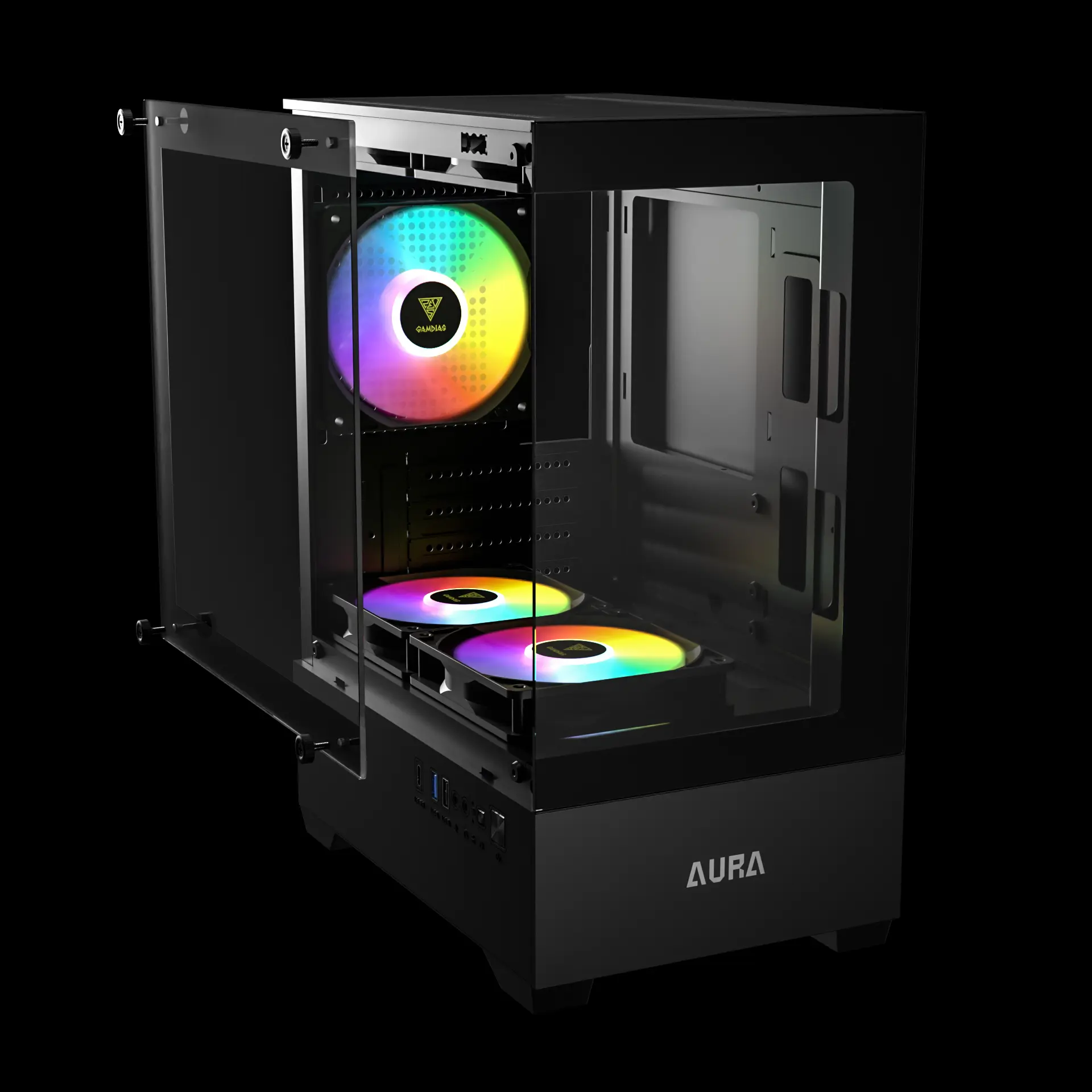 کیس گیم دیاس AURA GC102M — تصویر ۵