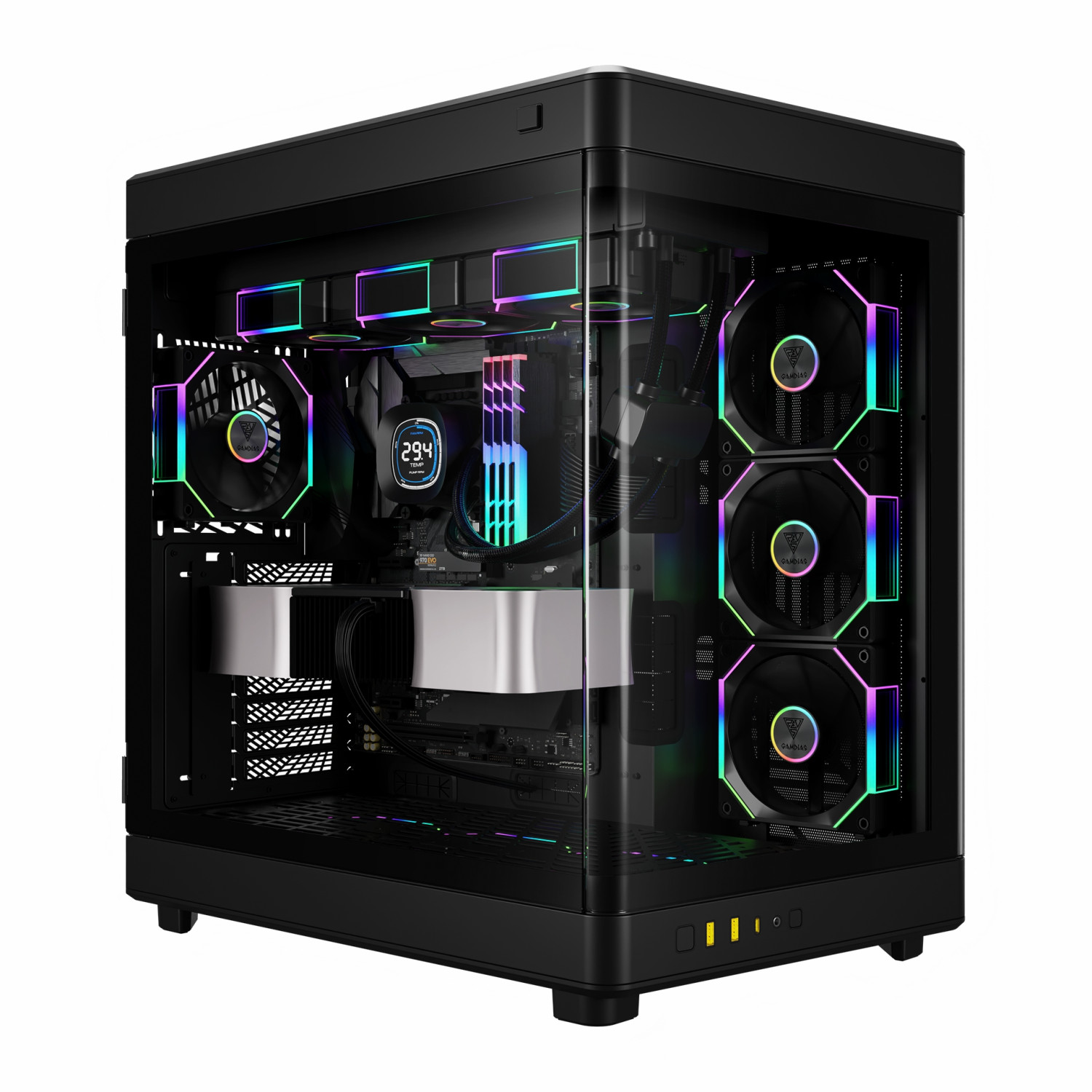کیس گیم دیاس مدل NESO P1 PRO B