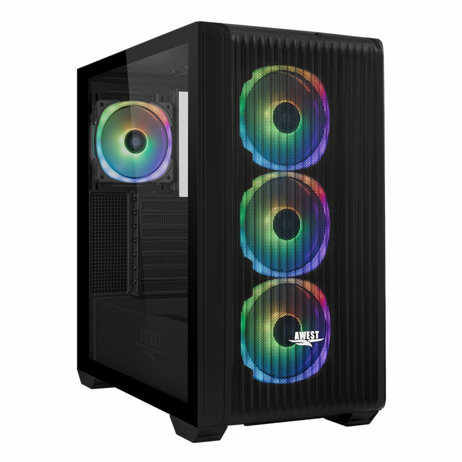 کیس گیمینگ اوست مدل GT-AV302-MB — تصویر ۲