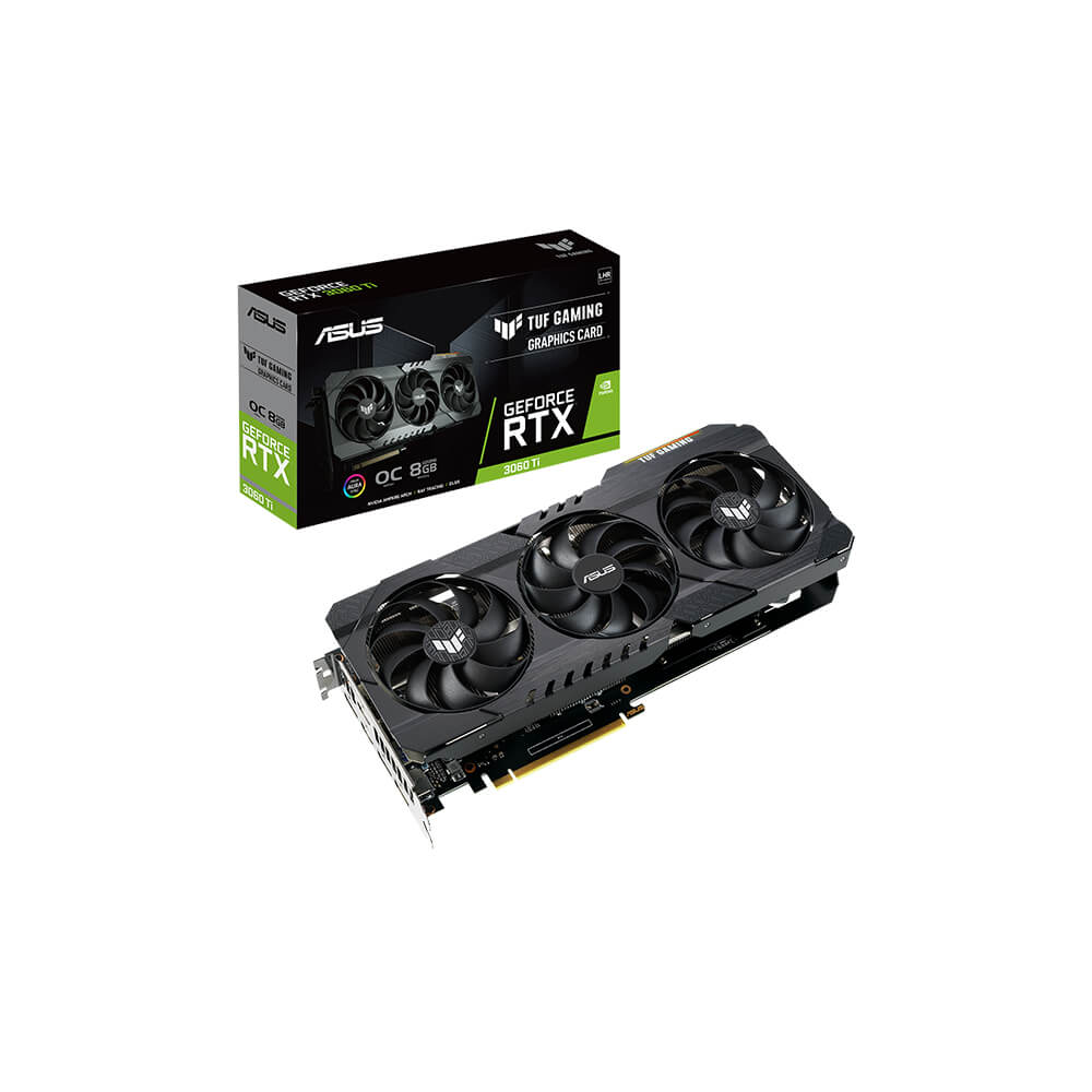 کارت گرافیک RTX 3060 Ti Asus TUF Gaming 8GB دست دوم — تصویر ۲
