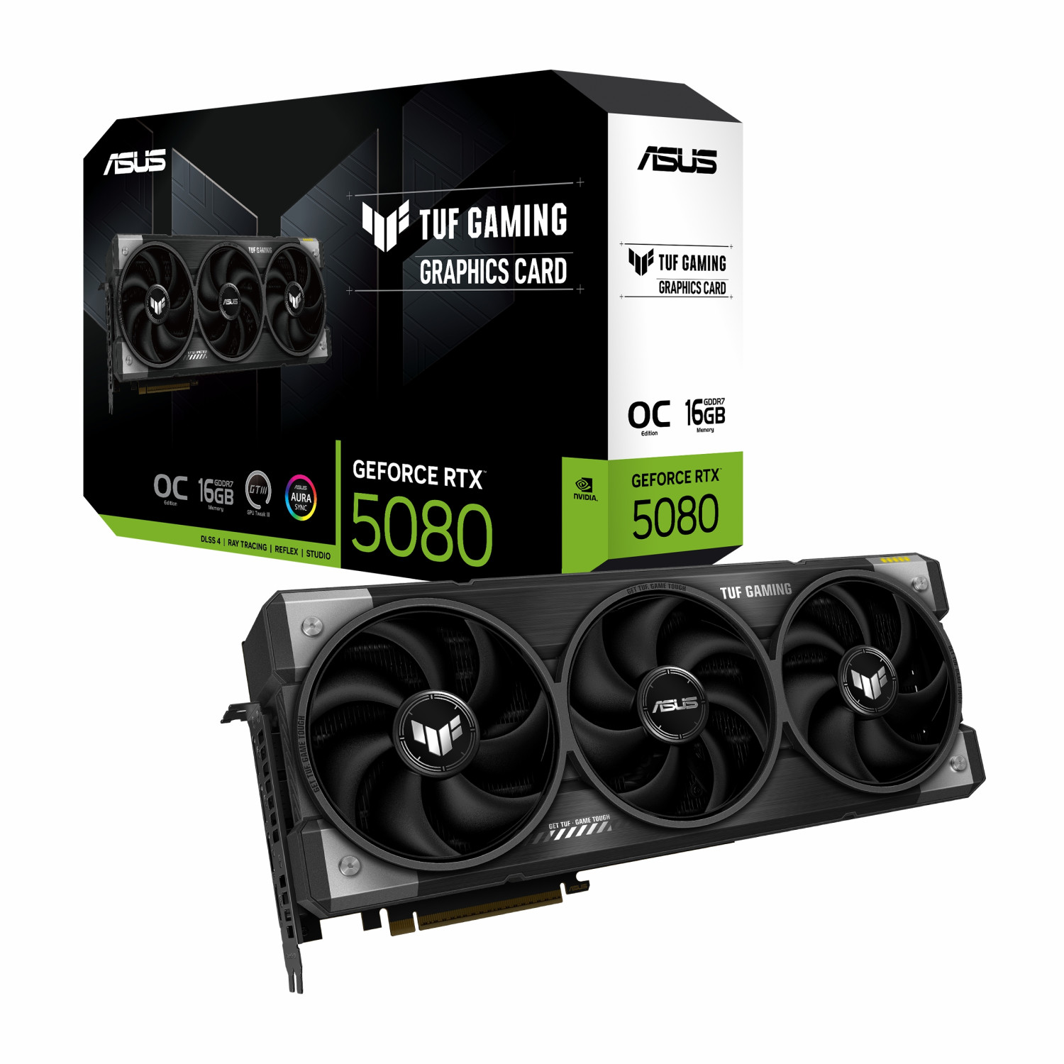 کارت گرافیک ایسوس TUF Gaming GeForce RTX 5080 16GB OC Edition — تصویر ۲