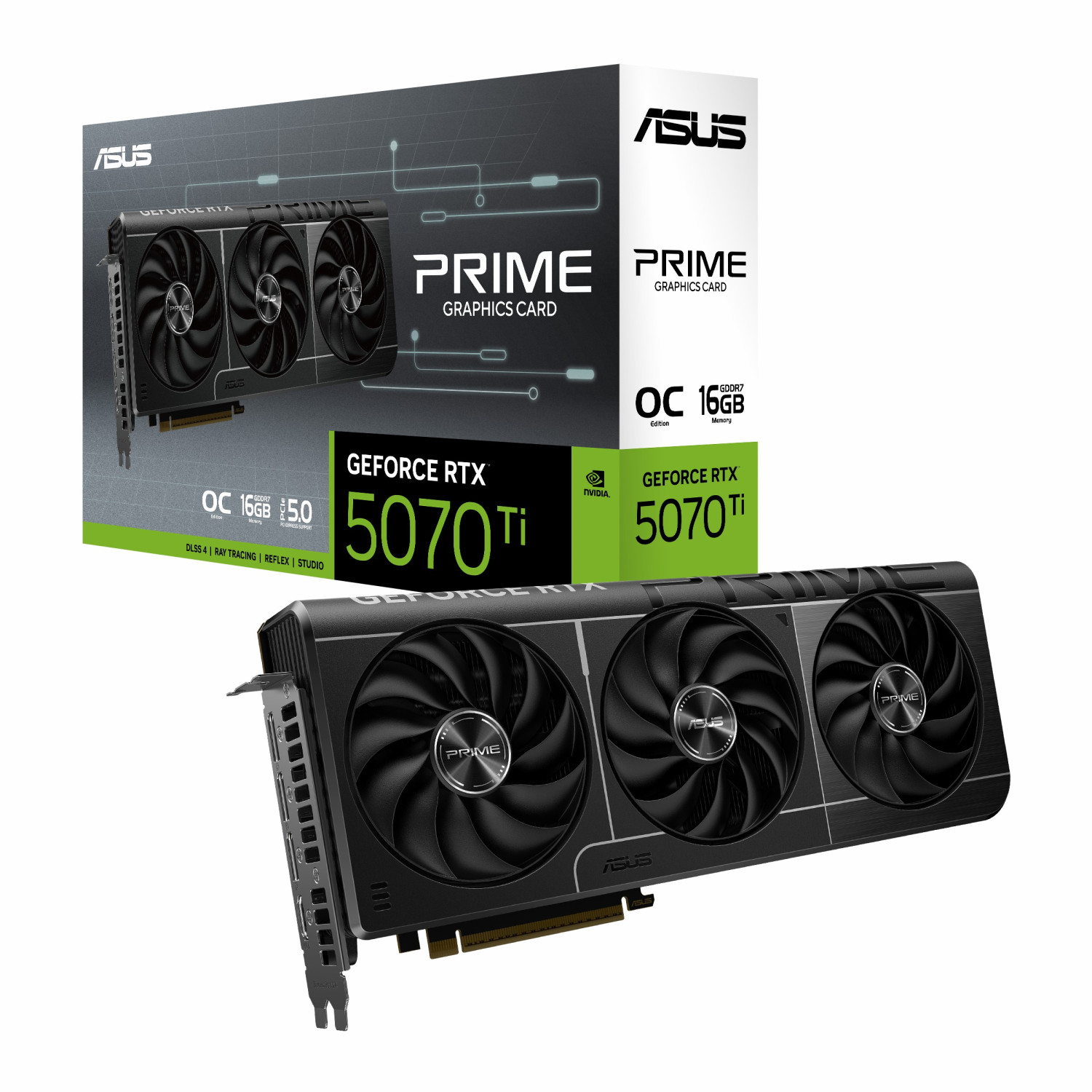 کارت گرافیک ایسوس PRIME GeForce RTX 5070 TI 16GB OC Edition