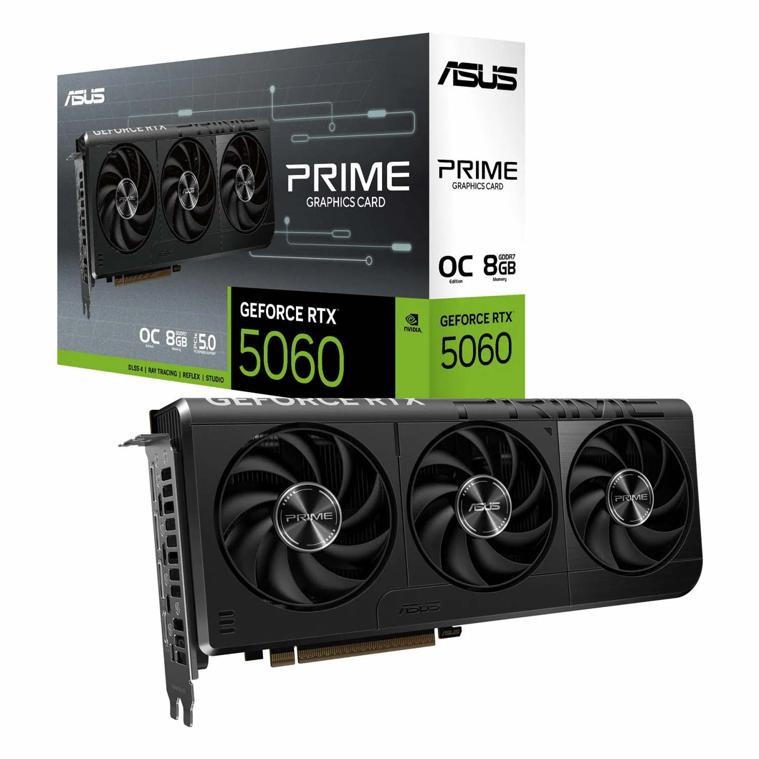 کارت گرافیک ایسوس PRIME GeForce RTX 5060 8GB OC Edition