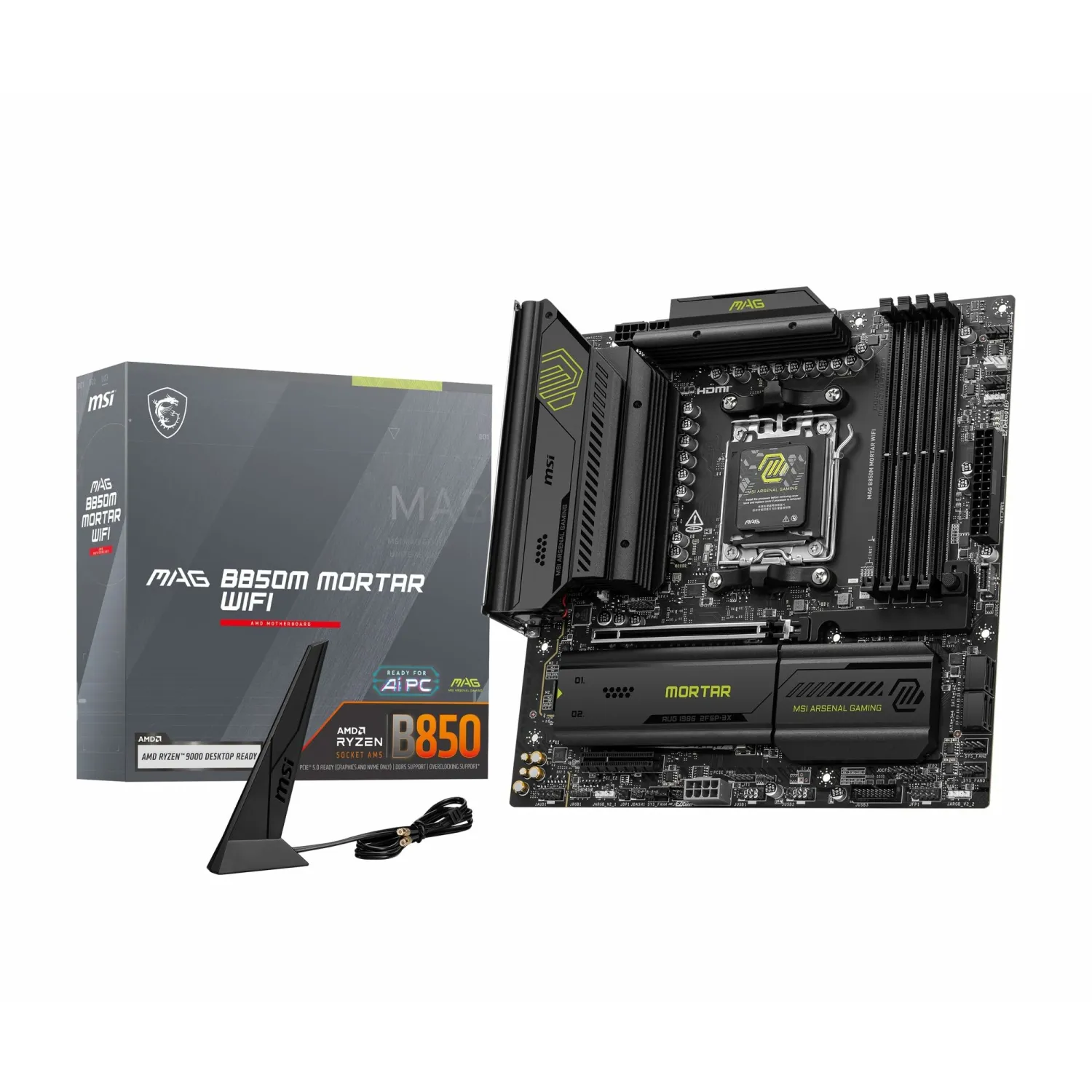 مادربرد MSI MAG B850M MORTAR WIFI
