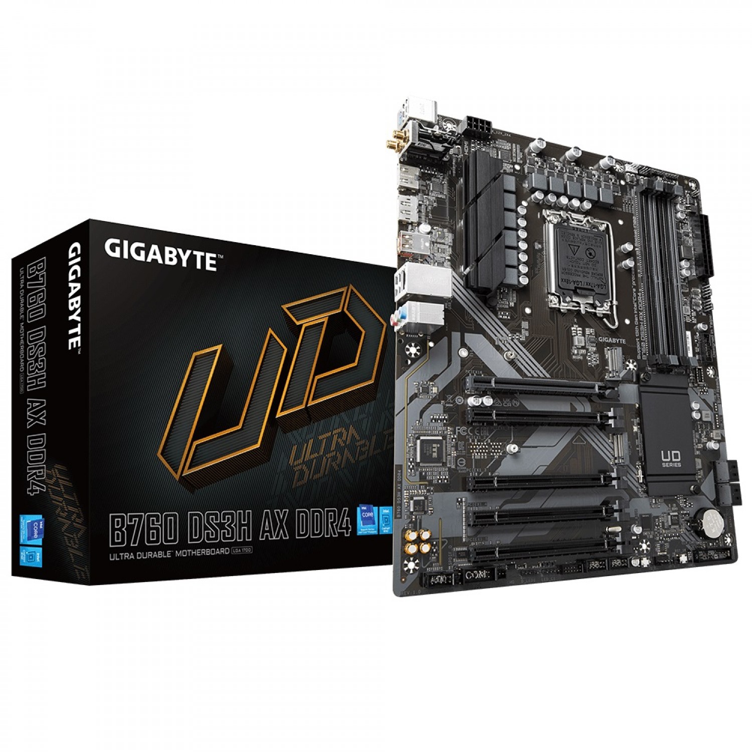 مادربرد GIGABYTE B760 DS3H AX DDR4 — تصویر ۲