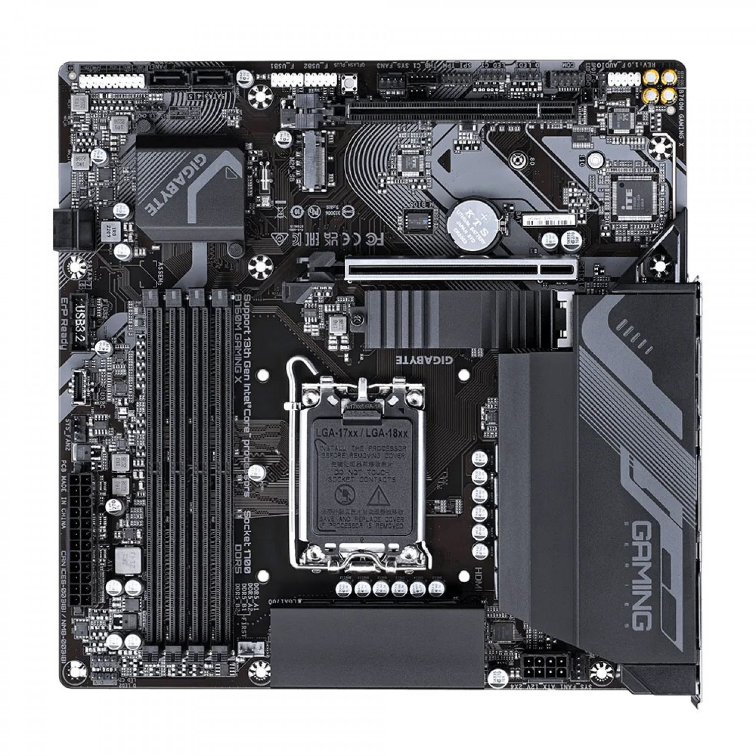 مادربرد GIGABYTE B760M GAMING X — تصویر ۳