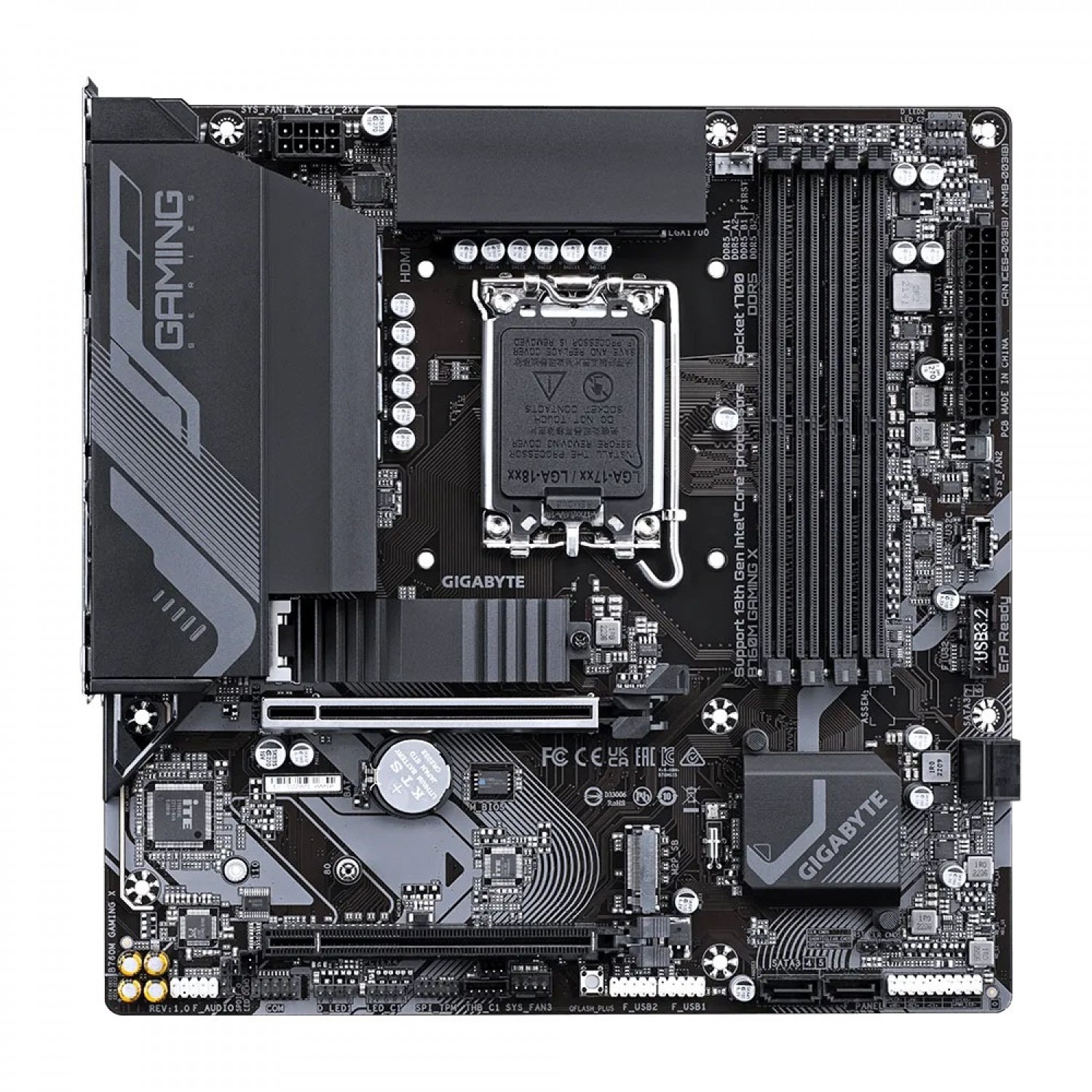 مادربرد GIGABYTE B760M GAMING X — تصویر ۶