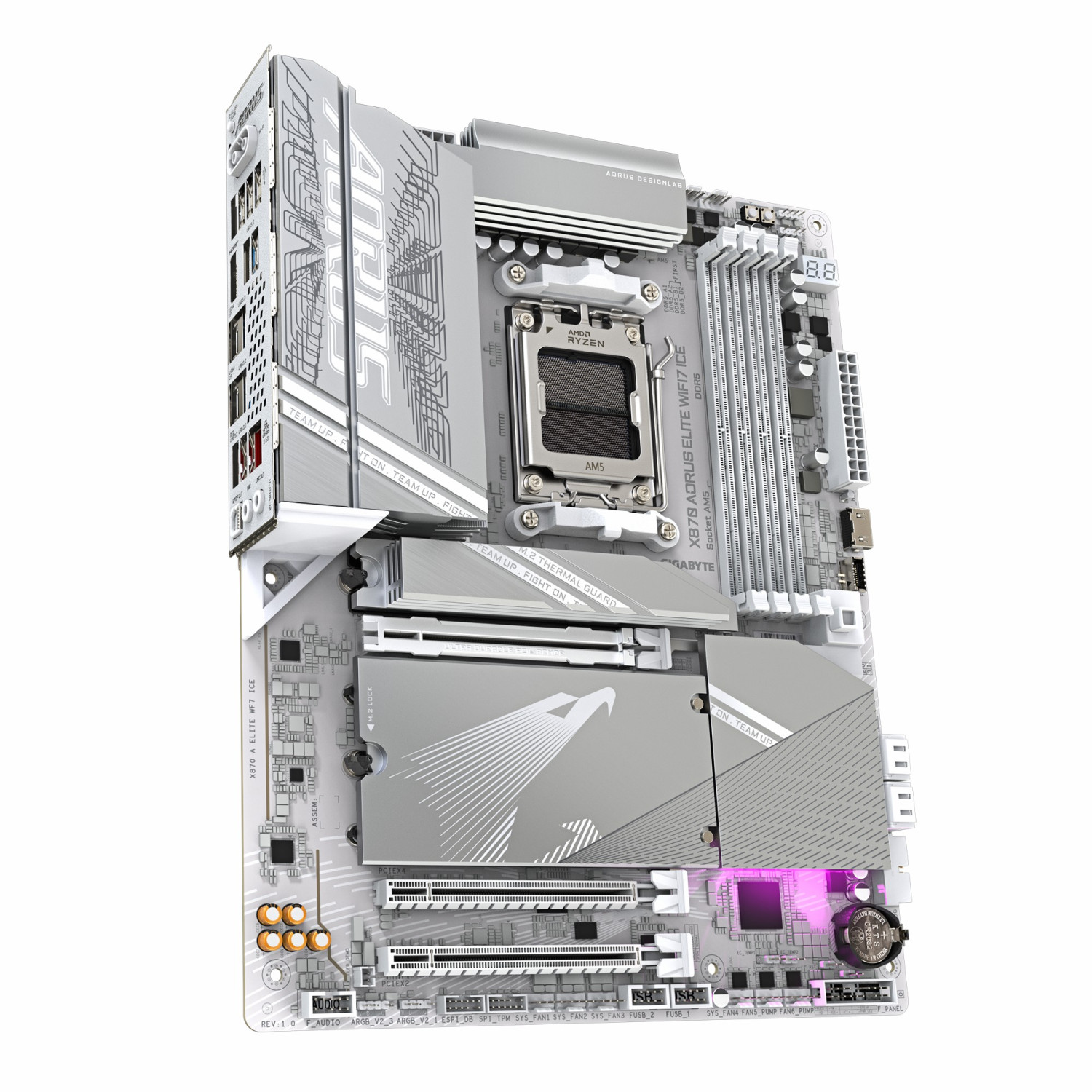 مادربرد GIGABYTE X870 AORUS ELITE WIFI7 ICE — تصویر ۷